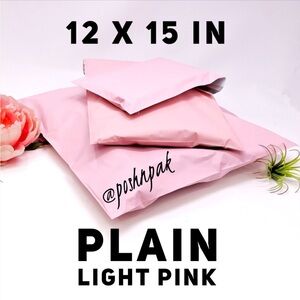NEW COLOR🎉10 LIGHT PINK Large poly Mailers